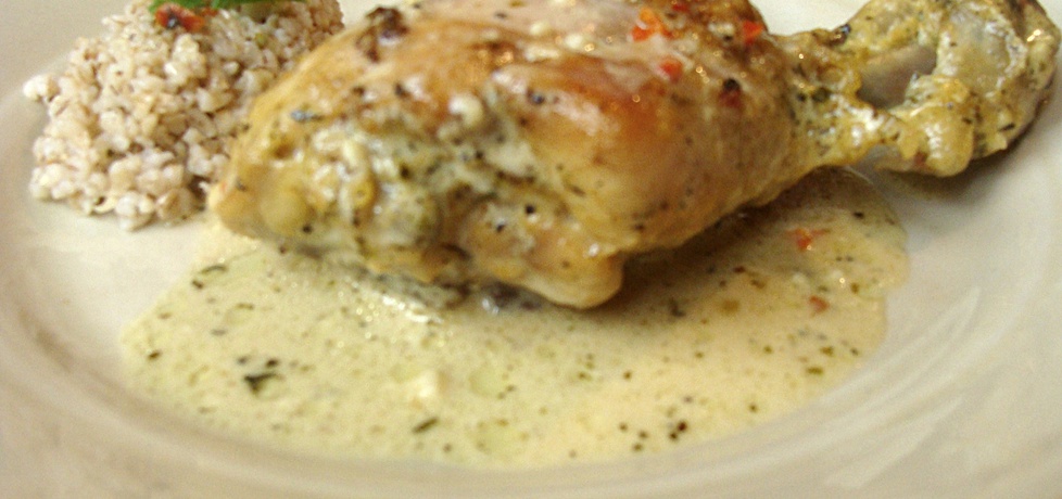 Udka kurczaka w szarym sosie (autor: iziona)