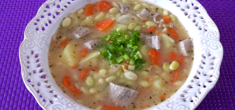 Zupa fasolowa z warzywami (autor: renatazet)