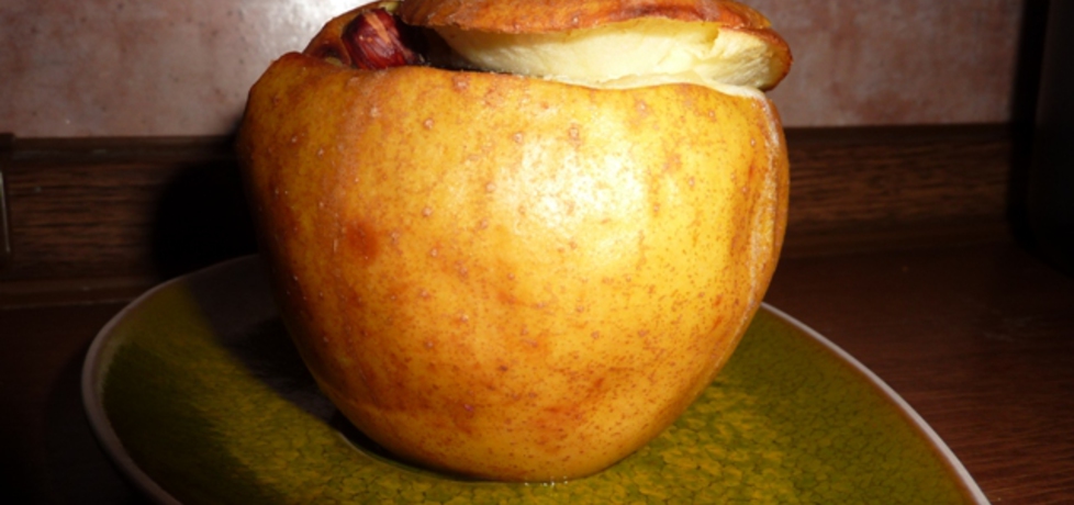Pieczone jabłko z mascarpone i daktylami (autor: aisoglam ...