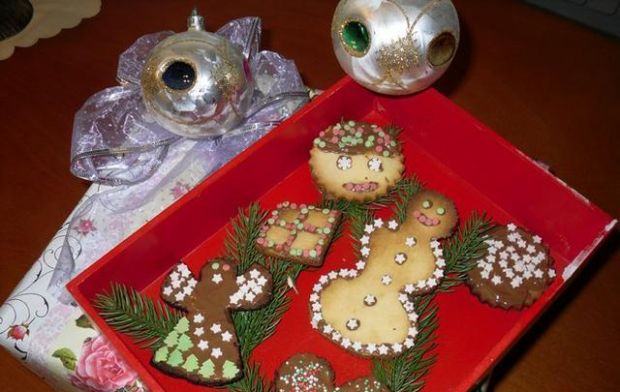 Przepis  świąteczne ciasteczka w prezencie przepis