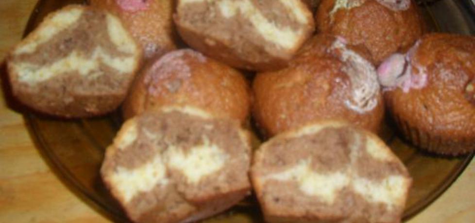 Muffinki zebrastyczne z coca colą (autor: juleczka20 ...