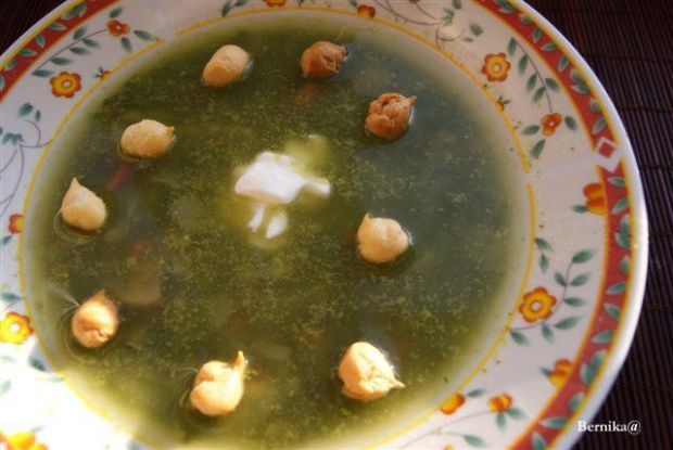 Przepisy kulinarne: zupa szpinakowa :gotujmy.pl