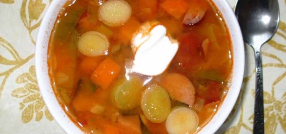 Zupa z soczewicą na kiełbasie (autor: sarenka)