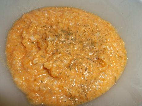 Przepis  zupka pomidorowa z ryżem po 6m-cu przepis