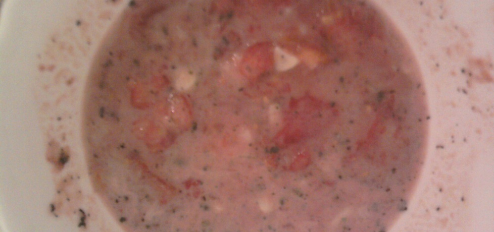 Chłodnik kefirowy z pomidorami i bazylią (autor: marcinkemp ...