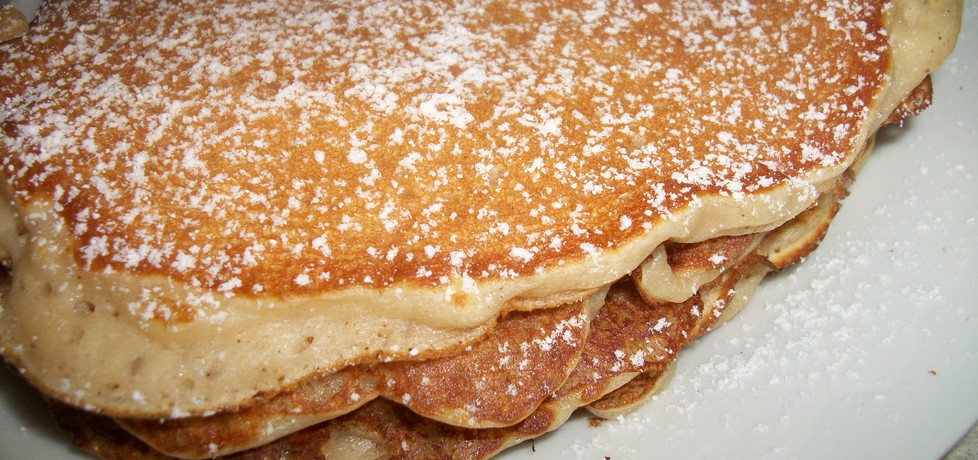 Pancakes z jabłkiem i cynamonem (autor: pietruszka ...