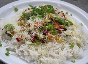 Ryż z warzywami  prosty przepis i składniki
