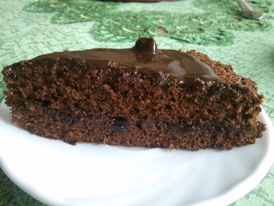 Ciasto czekoladowe z powidłami śłiwkowymi