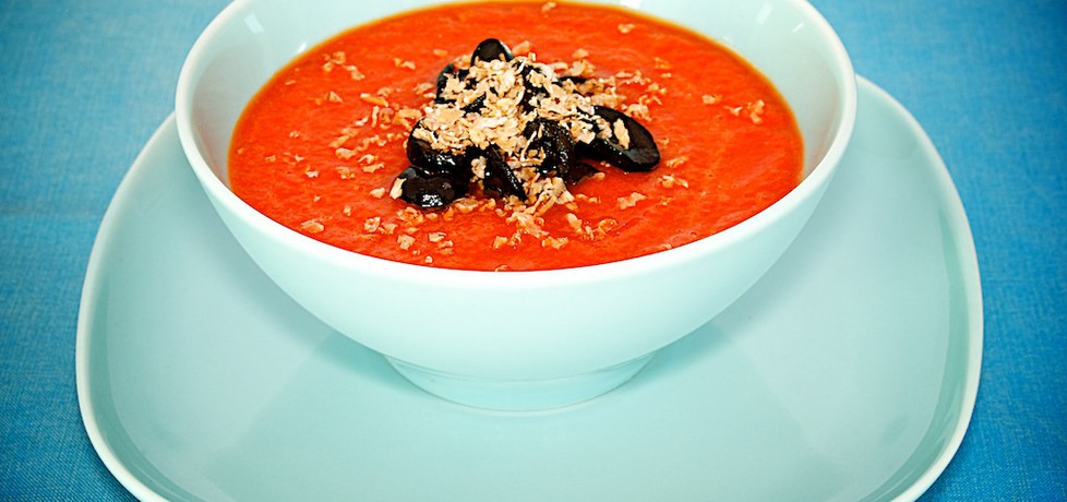 Zimna zupa krem z papryki (autor: emeslive)