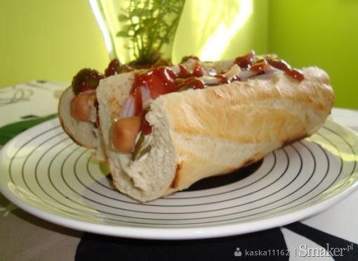 Domowe hot-dogi