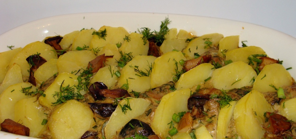 Zapiekanka grzybowa z ziemniakami (autor: paulina2157 ...