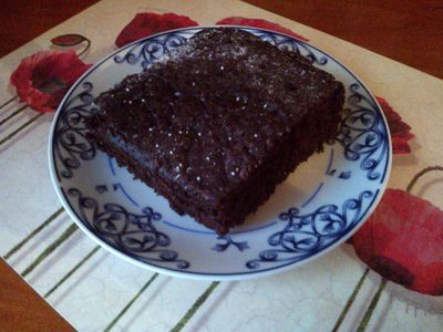 Ciasto czekoladowe łyżką mieszane czyli oszukane brownie ...