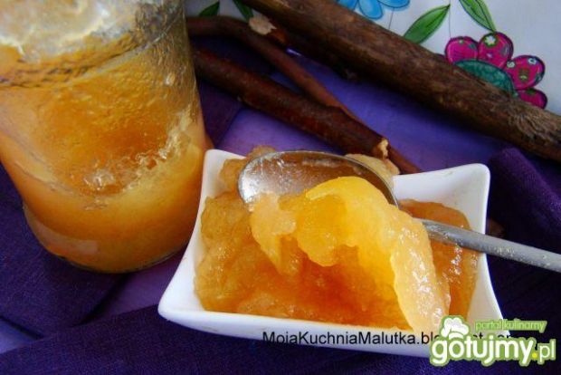 Przepis  pomarańczowy dżem z cukinii przepis