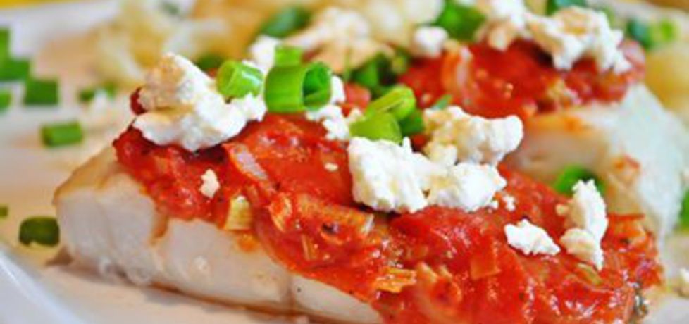 Filety z ryby z pomidorami i fetą (autor: grumko)