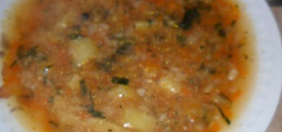Zupa z cukinią i pieczarkami (autor: motorek)