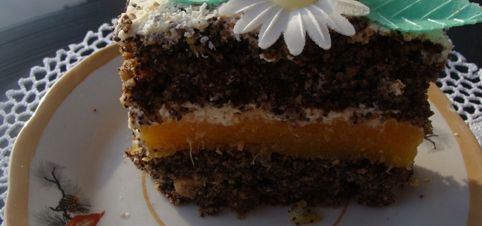 Ciasto makowe z masą pomarańczową (autor: agnieszka214 ...