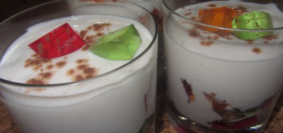 Pianka jogurtowa z galaretką (autor: marta1221)