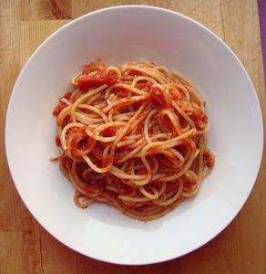Letnie spaghetti
