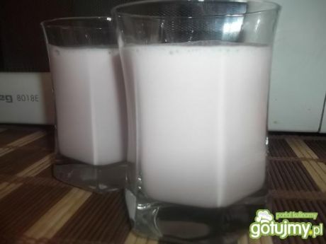 Przepis  mleczko malinowe wg beatris przepis
