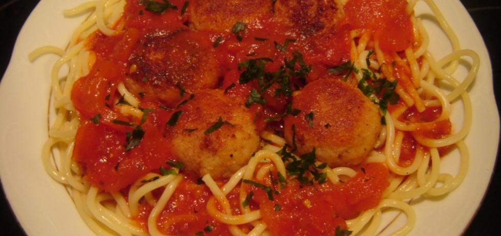 Spaghetti z pulpetami w sosie pomidorowym (autor: katarzyna40 ...