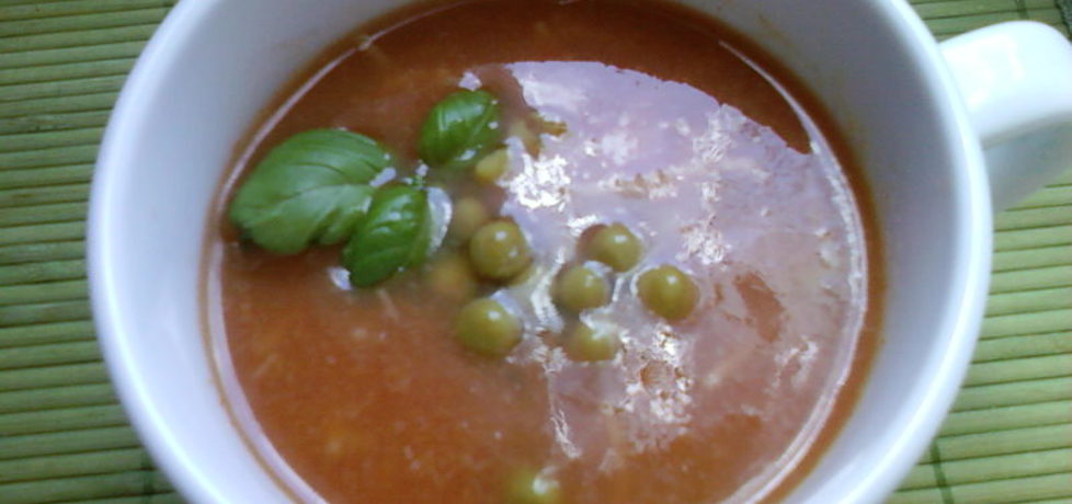 Zupa pomidorowa z groszkiem i makaronem (autor: wedith1 ...