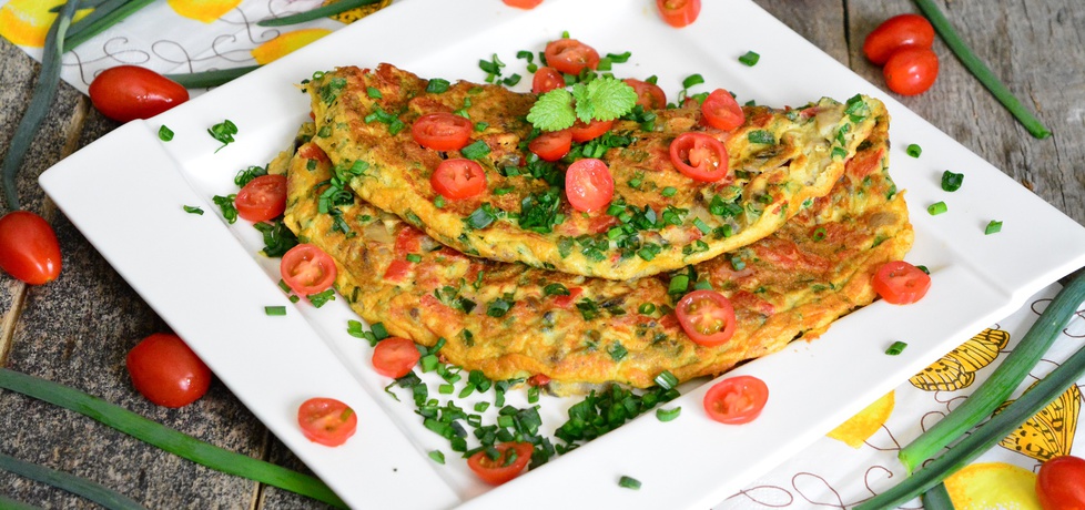 Wiosenny omlet z warzywami (autor: linka2107)