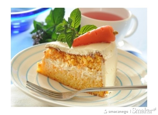 Ciasto marchwiowe z masą migdałową