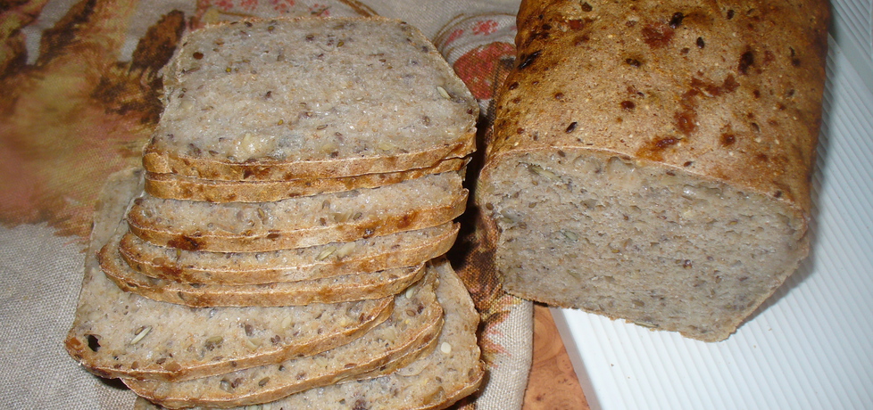 Chleb z mąką gryczaną , pszenną i żytnią (autor: jagoda5913 ...