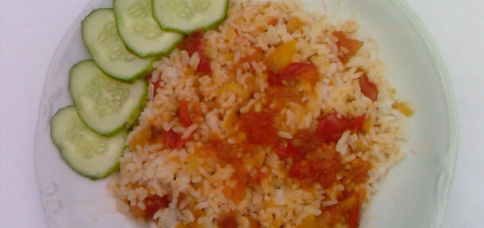 Ryż z pomidorami na ostro (autor: grazyna13)