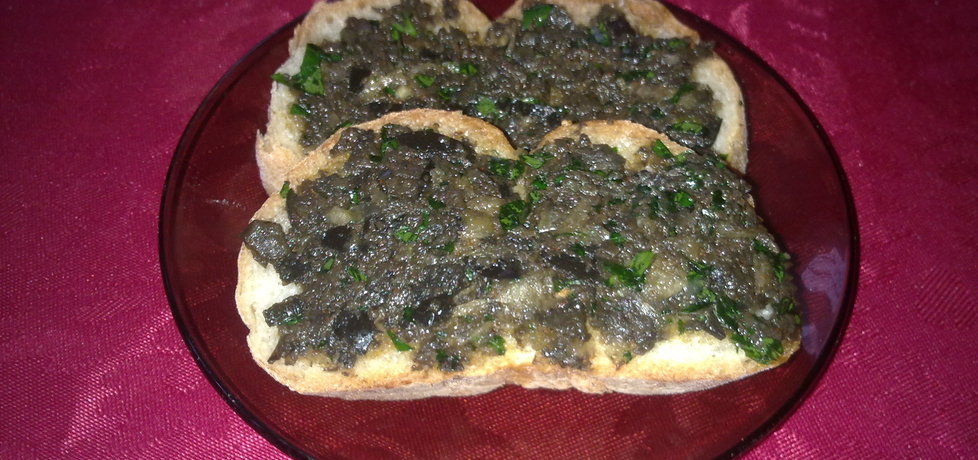 Pasta z czarnych oliwek (autor: joannaa24)