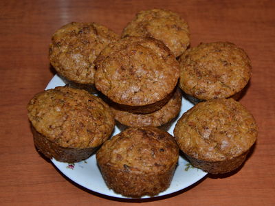 Muffinki marchewkowe