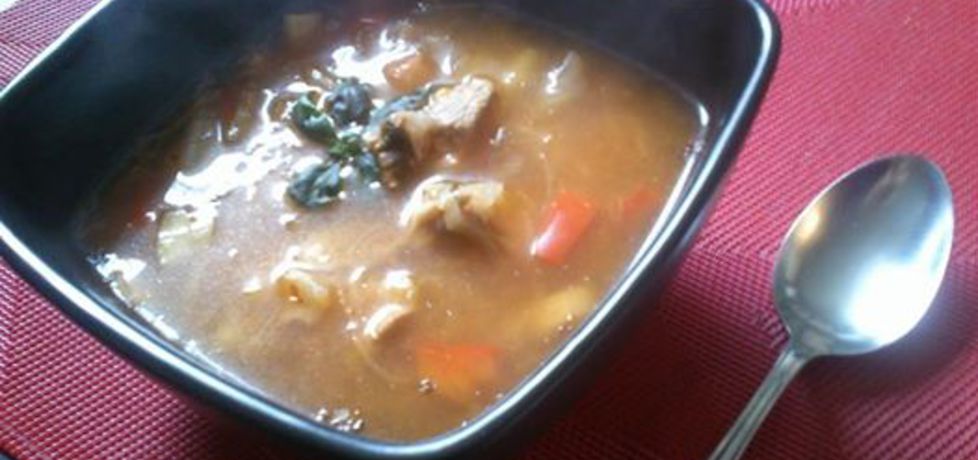 Jesienna zupa z kiszoną kapustą (autor: sylwiasl)