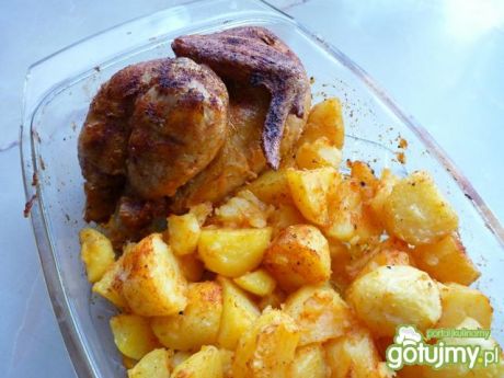 Przepis  pikantny kurczak z piekarnika przepis