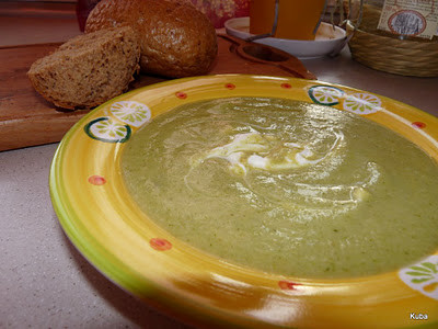Brokułowa zupa-krem