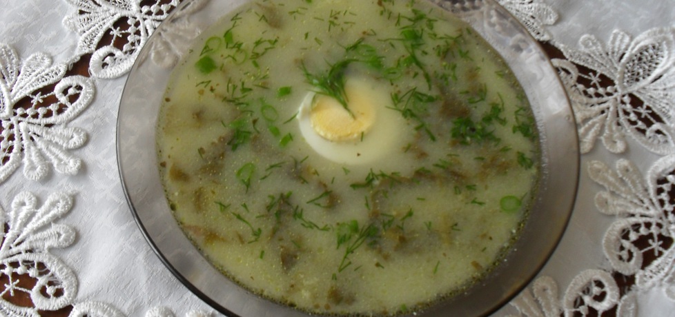 Zupa z młodego szczawiu (autor: urszula-swieca)