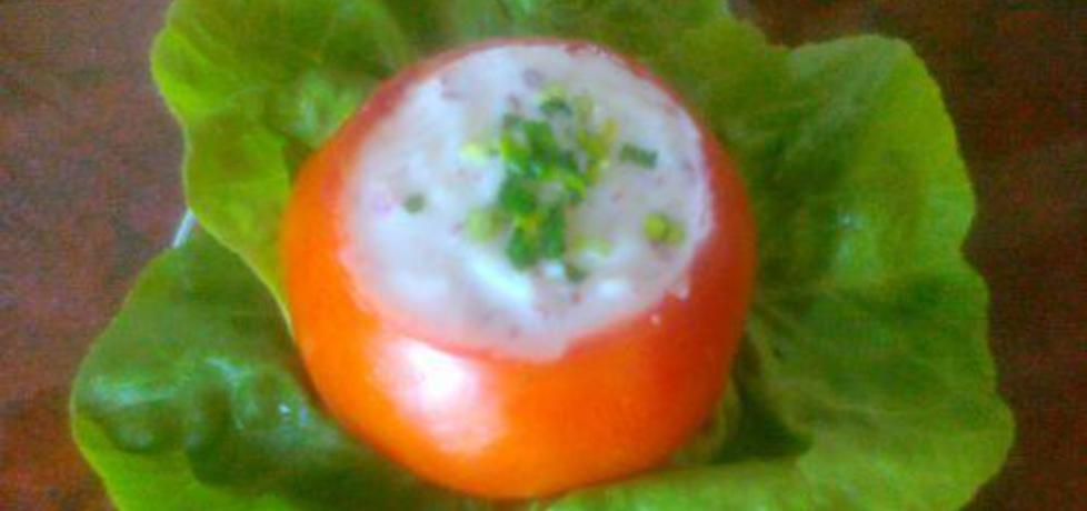 Chłodnik z rzodkiewki w pomidorze (autor: konczi)