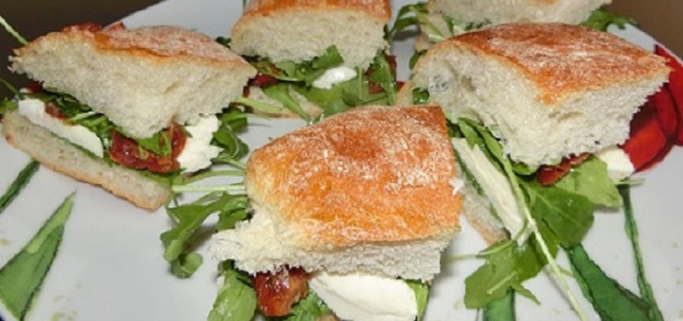 Mini sandwicze śródziemnomorskie (autor: w