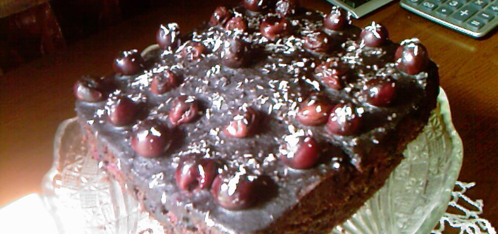 Ciasto czekoladowe z pijanymi wiśniami (autor: grazyna13 ...