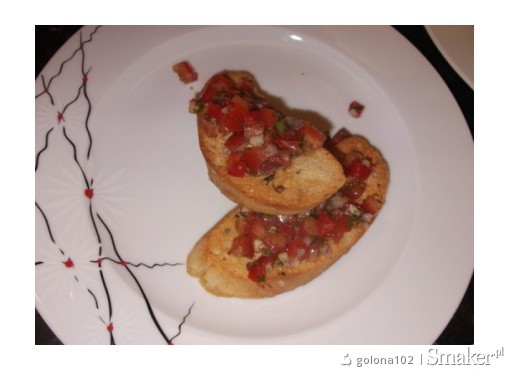 Bruschetta z pomidorami i papryka