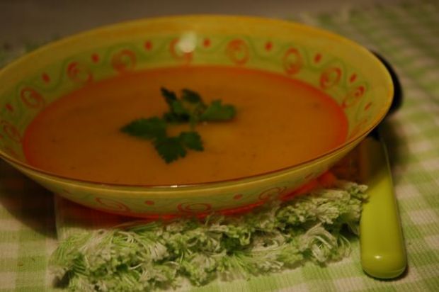 Przepis  zupa-krem z selera i pora przepis