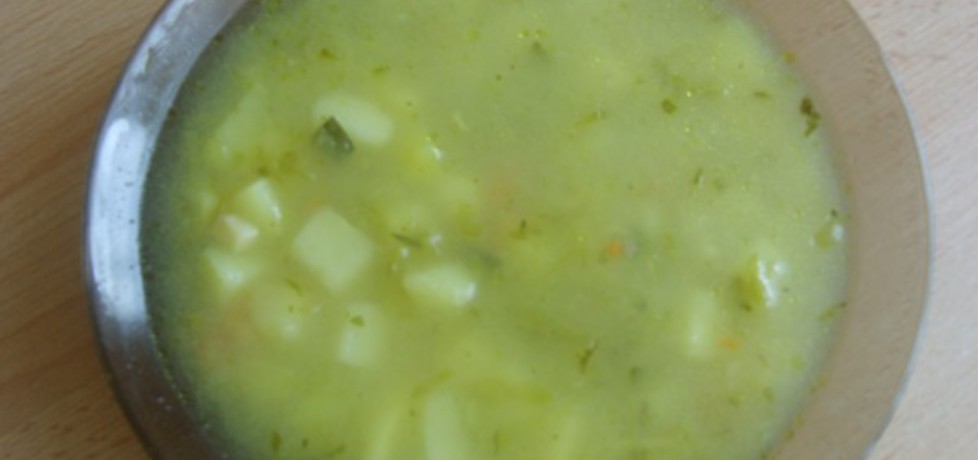 Zupa ogórkowa na udku z kurczaka (autor: monika193 ...