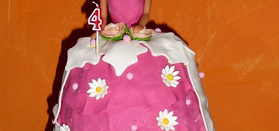 Tort urodzinowy  barbi (autor: aannkaa82)