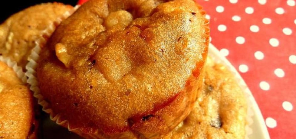 Bananowe muffiny z czekoladą (autor: pobitegarybarbary ...