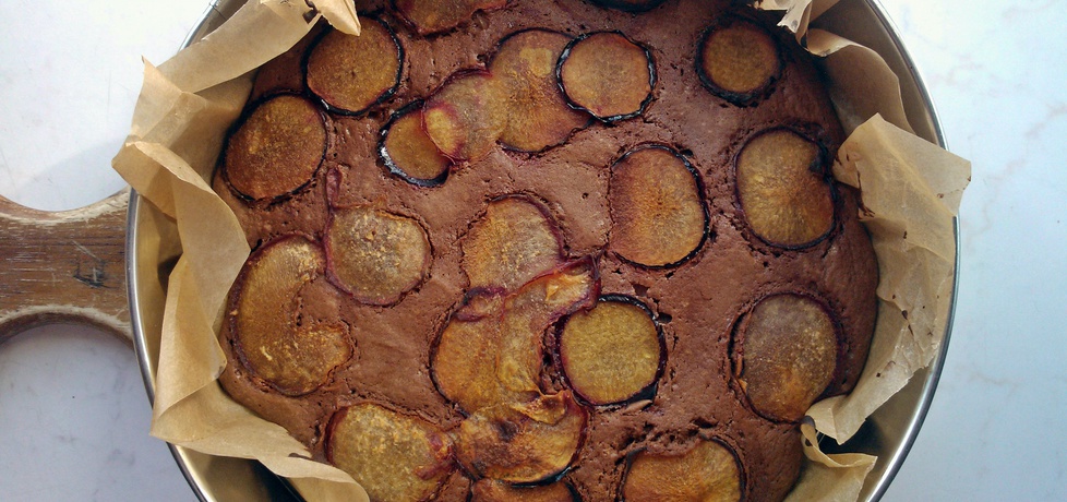 Wilgotne brownie ze śliwkami (autor: sylwiagr)