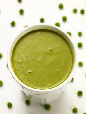 Zielona zupa z groszku  prosty przepis i składniki