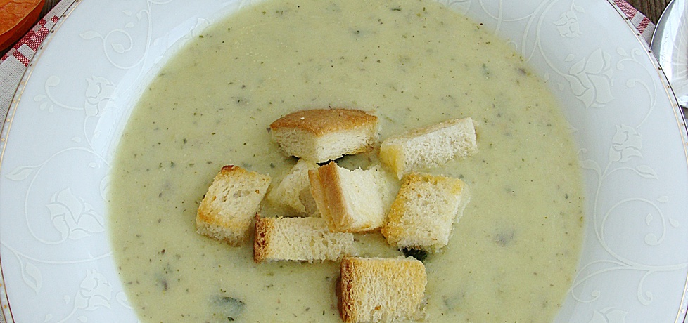 Kremowa zupa z cukini pieczarek i mascarpone (autor: 2milutka ...