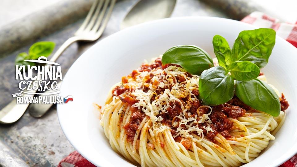Przepis na spaghetti bolognese