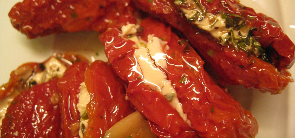 Pomidory suszone faszerowane białym serem (autor: magda60 ...