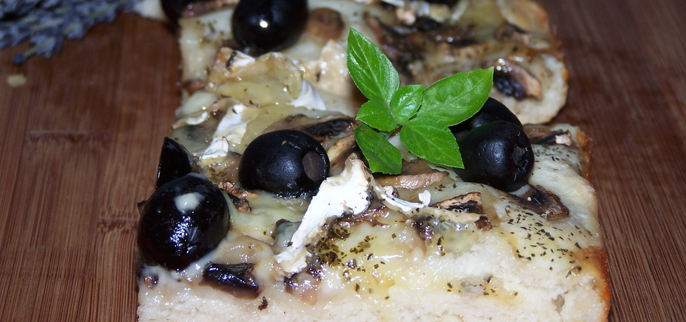 Tak jeszcze nie jadłam, czyli pizza z oliwkami :) (autor: malinka ...