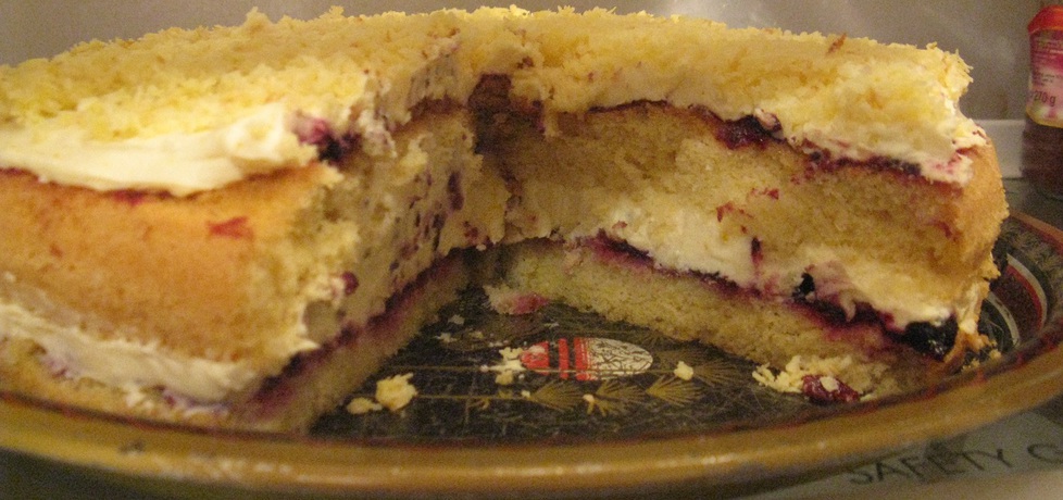 Ciasto rafaello z dżemem (autor: ssylwiaa)